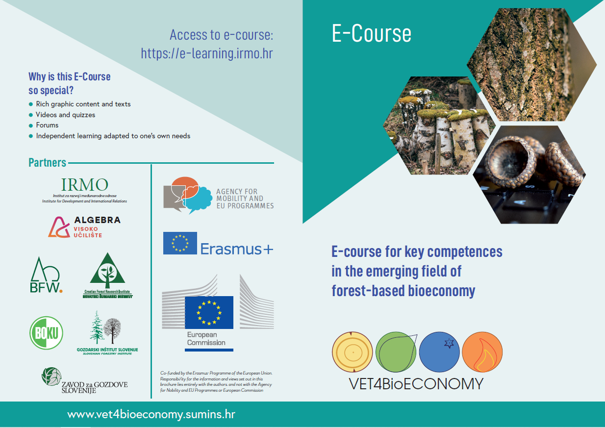 E-course for key competences in the emerging field of forest-based bioeconomy